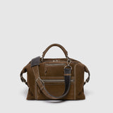 Métier - W INDIANA JONES™ Vagabond Messenger Chocolate Suede