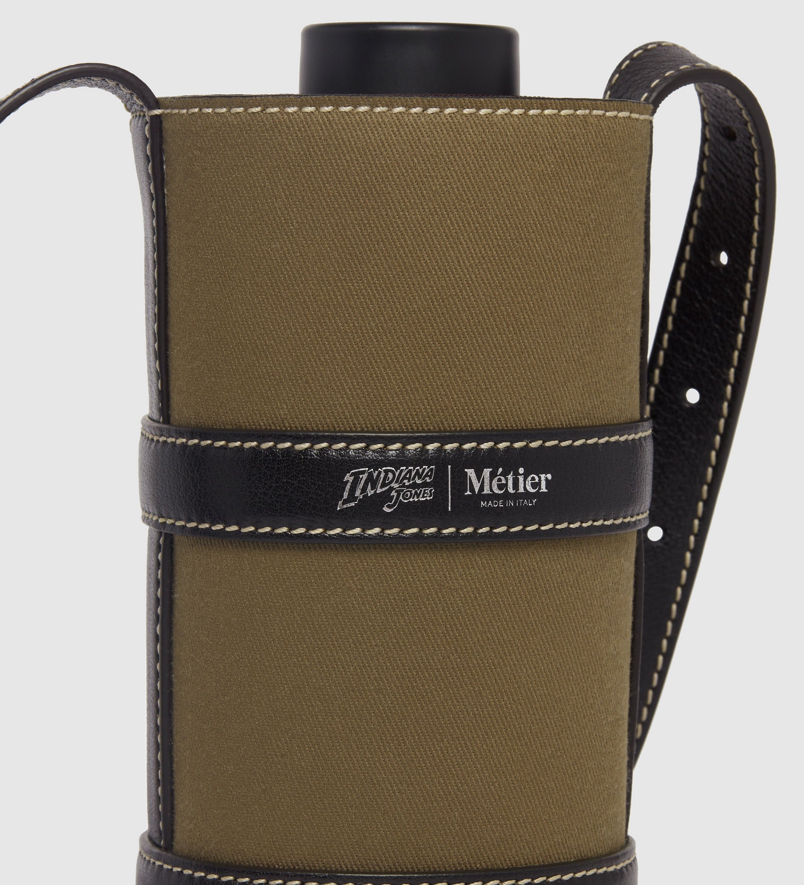 Metier - W INDIANA JONES™ Water Bottle Holder Military Canvas