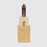 Metier - ISSIMO | Métier Small Wallet Metallic Calfskin Gold