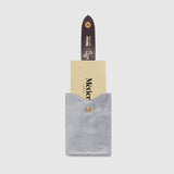 Metier - ISSIMO | Métier Small Wallet Metallic Calfskin Silver