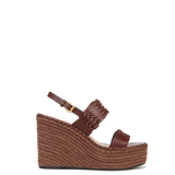 Veronica Beard - Riya Raffia Wedge Sandal