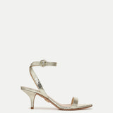 Veronica Beard - Darcelle Metallic Leather Sandal
