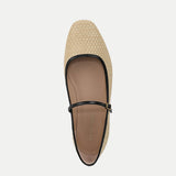 Veronica Beard - Ellie Raffia Flat