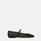 Veronica Beard - Ellie Crystal Mesh Flat