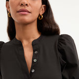 Veronica Beard - Coralee Puff-Sleeve Top