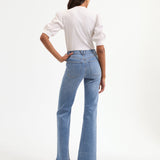 Veronica Beard - Coralee Puff-Sleeve Top