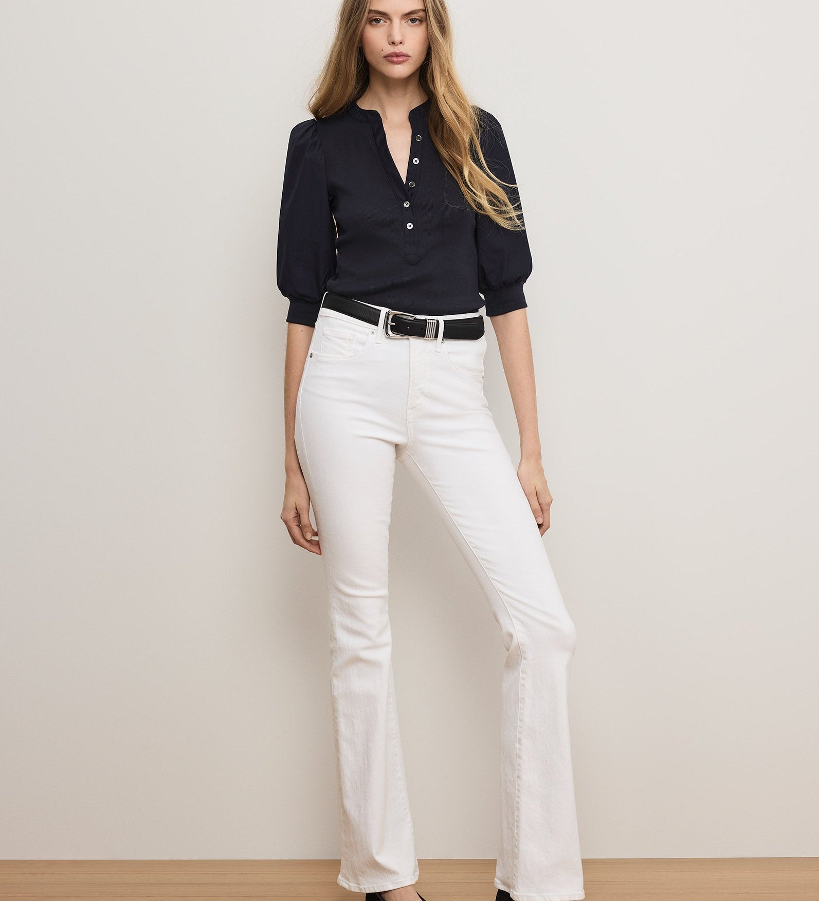 Veronica Beard - Coralee Puff - Sleeve Top