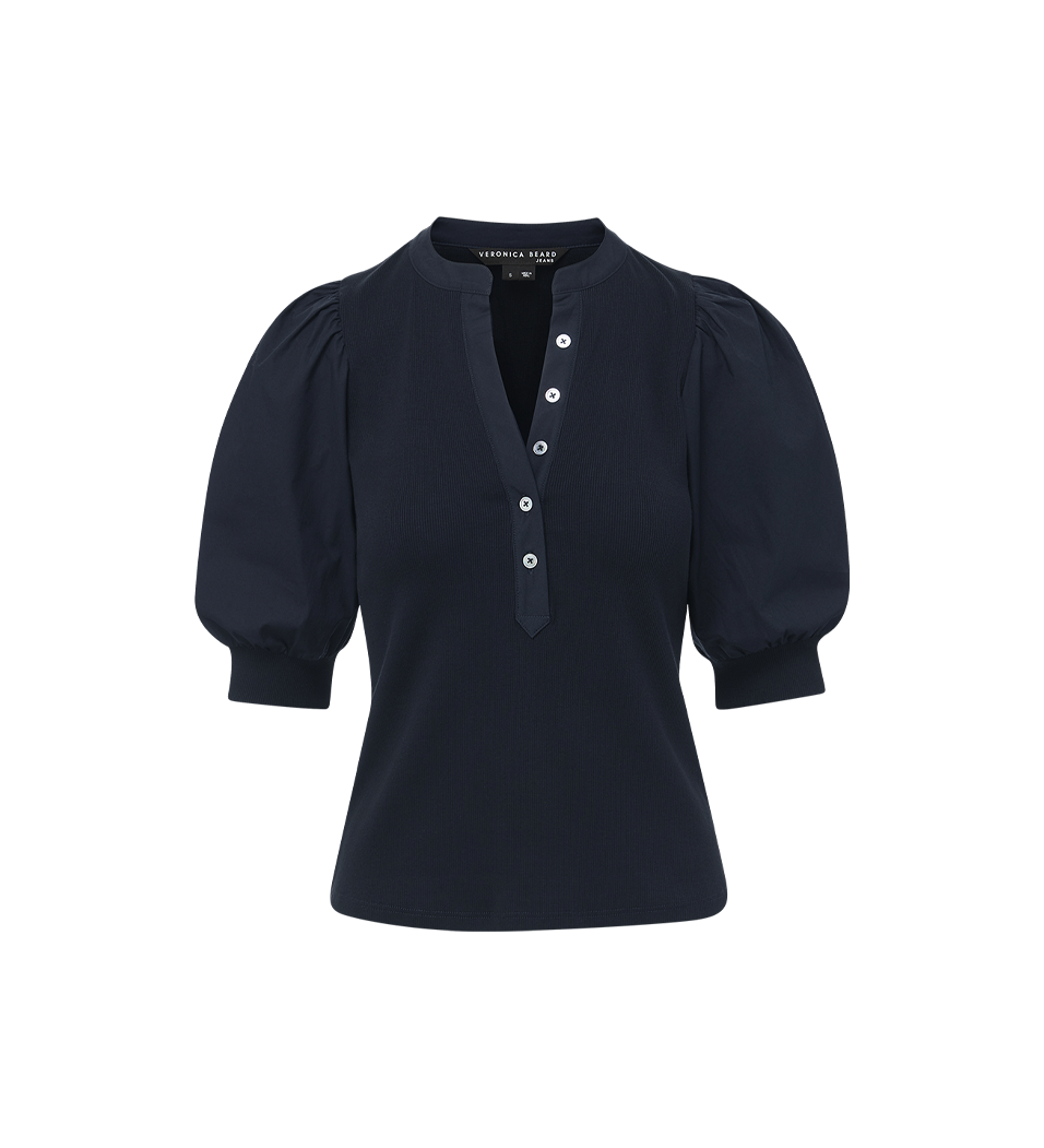 Veronica Beard - Coralee Puff - Sleeve Top