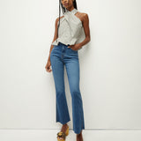 Veronica Beard - Carson Kick-Flare Jean | Raw Hem | Extended