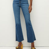 Veronica Beard - Carson Kick-Flare Jean | Raw Hem | Extended