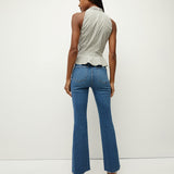 Veronica Beard - Carson Kick-Flare Jean | Raw Hem | Extended