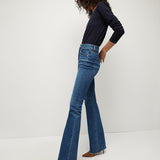 Veronica Beard - Cameron Raw Hem Bootcut Jean