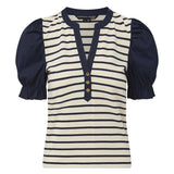 Veronica Beard - Raegan Puff-Sleeve Top