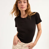 Veronica Beard - Pruitt Ribbed Tee