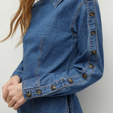 Veronica Beard - Fauri Asymmetrical Denim Shirt