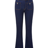 Veronica Beard - Carson Patch Pocket Kick-Flare Jean
