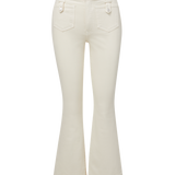 Veronica Beard - Carson Patch-Pocket Kick-Flare Jean