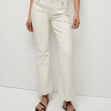 Veronica Beard - Carson Patch-Pocket Kick-Flare Jean