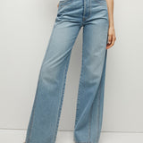 Veronica Beard - Taylor Double-Seam Wide-Leg Jean