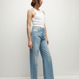 Veronica Beard - Taylor Double-Seam Wide-Leg Jean
