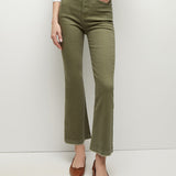 Veronica Beard - Carson Released Hem Kick-Flare Jean