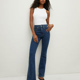 Veronica Beard - Beverly Loafer Length Skinny-Flare Jean