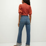Veronica Beard - Coralee Puff-Sleeve Top