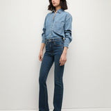 Veronica Beard - Cameron Raw Hem Bootcut Jean