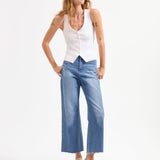 Veronica Beard - Hoorne Button-Down Tank Top