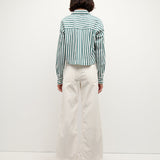 Veronica Beard - Taylor Cropped Corduroy Wide-Leg Pant