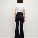 Veronica Beard - Carson Corset Waist Kick-Flare Jean