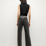 Veronica Beard - Taylor Two-Tone Wide-Leg Jean