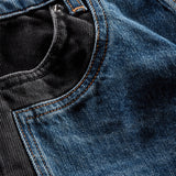 Veronica Beard - Taylor Two-Tone Wide-Leg Jean