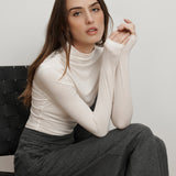 Veronica Beard - Mylie Mock-Neck Top
