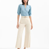 Veronica Beard - Coralee Puff-Sleeve Tee