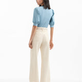 Veronica Beard - Coralee Puff-Sleeve Tee