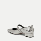 Veronica Beard - Cade Metallic Mary Jane Ballet Pump