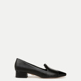 Veronica Beard - Cecile Leather Cap - Toe Loafer