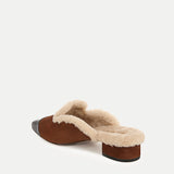 Veronica Beard - Cecile Shearling Mule