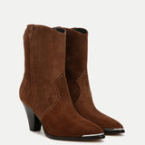 Veronica Beard - Cody Suede Western Bootie
