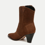 Veronica Beard - Cody Suede Western Bootie