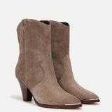 Veronica Beard - Cody Suede Western Bootie