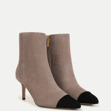 Veronica Beard - Lisa Cap-Toe Mid-Heel Bootie