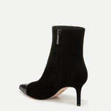 Veronica Beard - Lisa Cap-Toe Mid-Heel Bootie