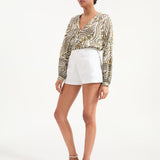 Veronica Beard - Timmi Short with Patch Pockets