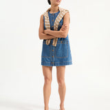 Veronica Beard - Oakley Denim Minidress