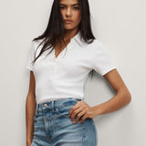 Veronica Beard - Kearney Button-Down T-Shirt