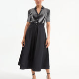 Veronica Beard - Delise Mixed Media Dress