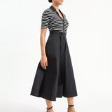 Veronica Beard - Delise Mixed Media Dress