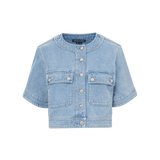 Veronica Beard - Elias Denim Short Sleeve Jacket